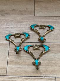 Appendiabiti in ottone anni 50