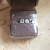 Orecchini NUOVI in argento cristalli Swarovski