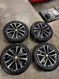 Pneumatici estivi + cerchi macchina ds 7