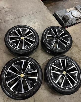 Pneumatici estivi + cerchi macchina ds 7