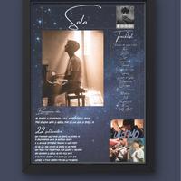 Poster o quadretto A4 ultimo album