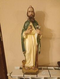 statua gesso San Giuda taddeo