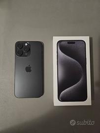 Iphone 15 pro max 256gb nero + AppleCare+