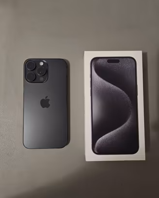 Iphone 15 pro max 256gb nero + AppleCare+