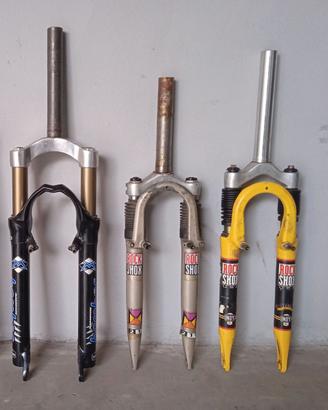 Forcelle mtb 26 Marzocchi e RockShox