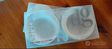 Set cucina porcellana 4 ciotole NUOVE 