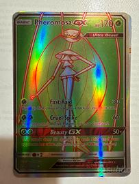 Carta da collezione Pokemon Pheromosa GX 140/156