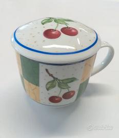Tazza con coperchio