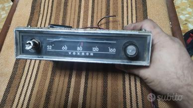 Autoradio Voxon a valvole anni '60 Made in Italy 