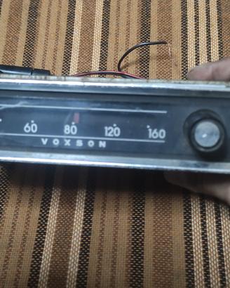 Autoradio Voxon a valvole anni '60 Made in Italy 