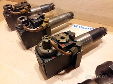 Mandrini motorizzati cnc 90°