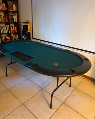 Tavolo da poker con gambe pieghevoli