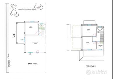 PORZIONE DI BIFAMILIARE A LANUVIO