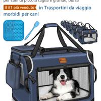 trasportino per cani media taglia nuovo