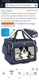 trasportino per cani media taglia nuovo