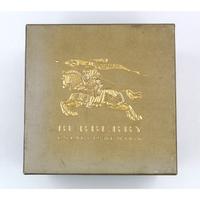 Scatola Orologi Burberry +Libretti Pelle Marrone