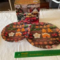 Piatto alzata natale decorazioni festa Tavolo 🟥sm