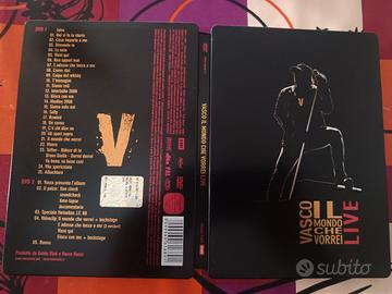 DVD Vasco Rossi Il mondo che vorrei live