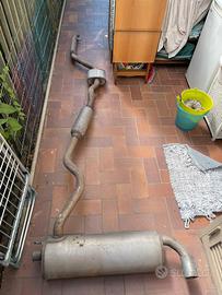 Scarico originale BMW 118i F20 LCI B38