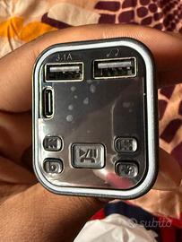 Wireless FM Transmitter car mp3 charger