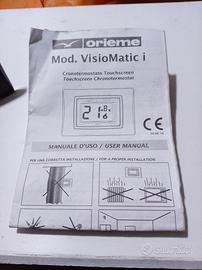 Orieme cronotermostato modello VisioMatic i