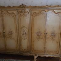 camera da letto in legno stile veneziano