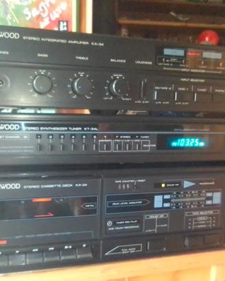 Hi-Fi Stereo Kenwood KA-34 da Controllare 