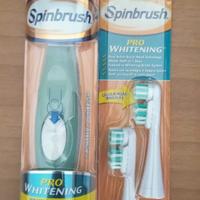 Spazzolino Elettrico Spin Brush con ricambi