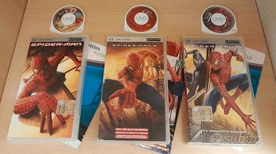 Psp trilogia Spiderman UMD video rara!