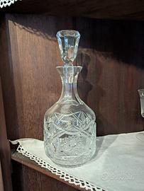 Bottiglia Decanter Vintage in Cristallo