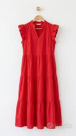 Abito lungo rosso 