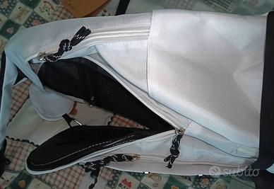 Zaino bianco sport urban nuovo design moderno
