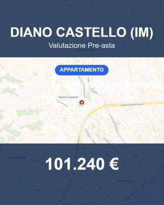Immobile in asta di 56 m² a Diano Castello