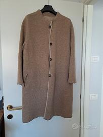 cardigan cappotto in lana