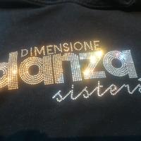 Felpa DIMENSIONE DANZA taglia L bambina 
