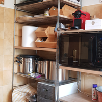 Cucina mobile acciaio