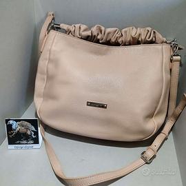 Borsa donna Cromia in pelle rosa antico come nuova