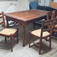 Tavolo allungabile + 6 sedie