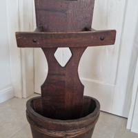 Portalegna rustico in legno – vintage,riadattabile