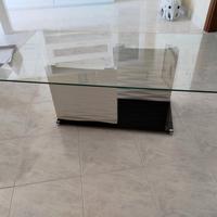 TAVOLINO IN VETRO PER SOGGIORNO