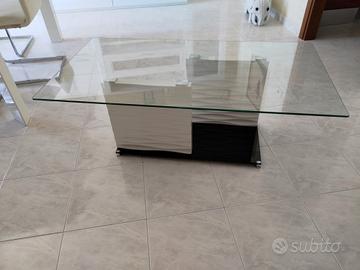 TAVOLINO IN VETRO PER SOGGIORNO