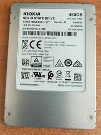 Hard Disk KIOXIA KHK61RSE480G 480GB SATA 6Gbps 2.5
