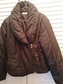Piumino donna tg 44 marrone