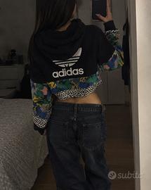 Felpa cropped Adidas HER Studio London XS/38