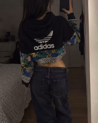 Felpa cropped Adidas HER Studio London XS/38
