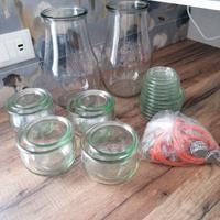 Weck set completo nuovo vasocottura