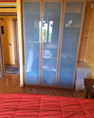 Armadio IKEA PAX 3 ante vetro satinato