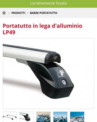 Barre portatutto discovery sport