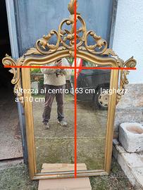 Antico specchio specchiera epoca inizio 800