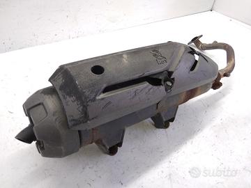 SYM HD 2 I 200 SCARICO MARMITTA E COLLETTORE CON P